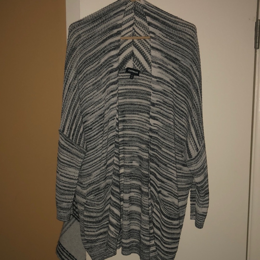 Black and White Cardigan